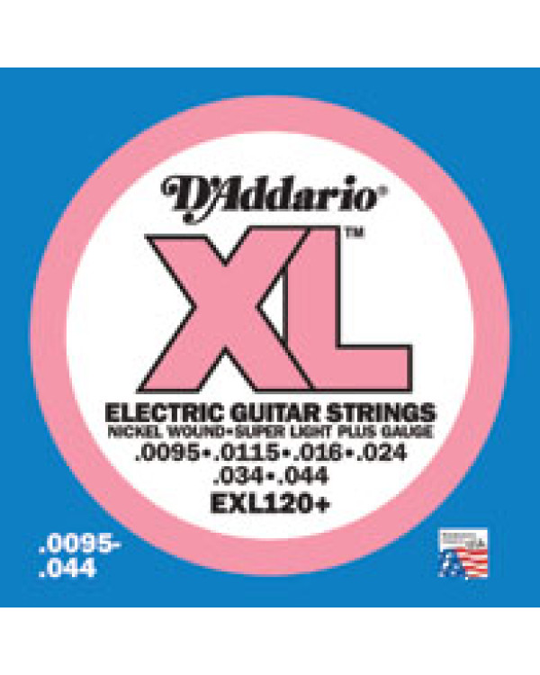 Струни для електрогітари DADDARIO EXL120+