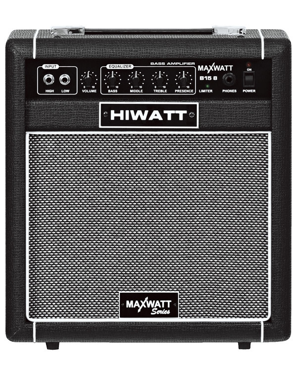 Бас-гітарний комбопідсилювач HIWATT B-15 MaxWatt