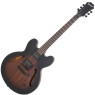 Електрогітара EPIPHONE DOT STUDIO WORN VS/BKHD