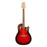 OVATION APPLAUSE AE147 DELUXE RUBY RED BURST