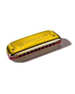 Гармошка губна HOHNER GoldenMelodyGold C