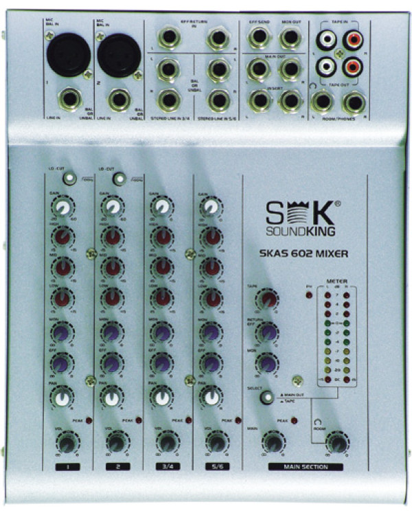 Мікшерний пульт SOUNDKING SKAS602А