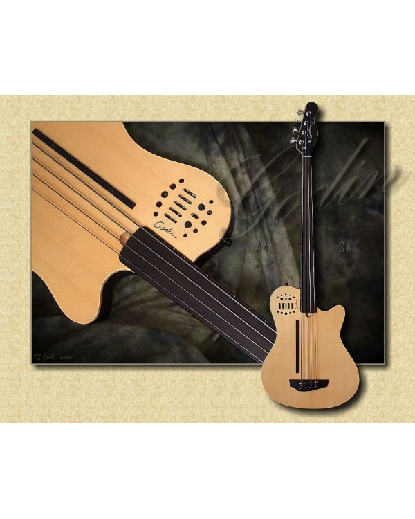 Бас-гітара GODIN A4 Ultra Fretless EN SA