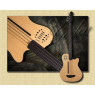 Бас-гітара GODIN A4 Ultra Fretless EN SA