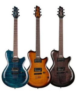 Електрогітара GODIN LGX-SA(S) Tr.Blue Flame AA with Bag Електрогітара GODIN LGX-SA(S) Tr.Blue Flame AA with Bag