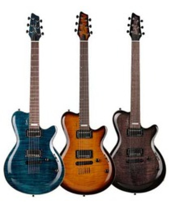 Електрогітара GODIN LGX-SA(S) Tr.Blue Flame AA with Bag