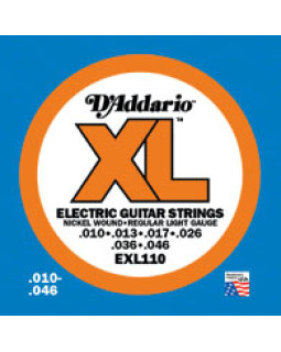 Струни для електрогітари DADDARIO EXL110 Струни для електрогітари DADDARIO EXL110