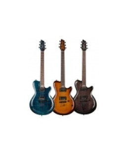 Електрогітара Godin LG Signature Trans Black Flame AAA Електрогітара Godin LG Signature Trans Black Flame AAA