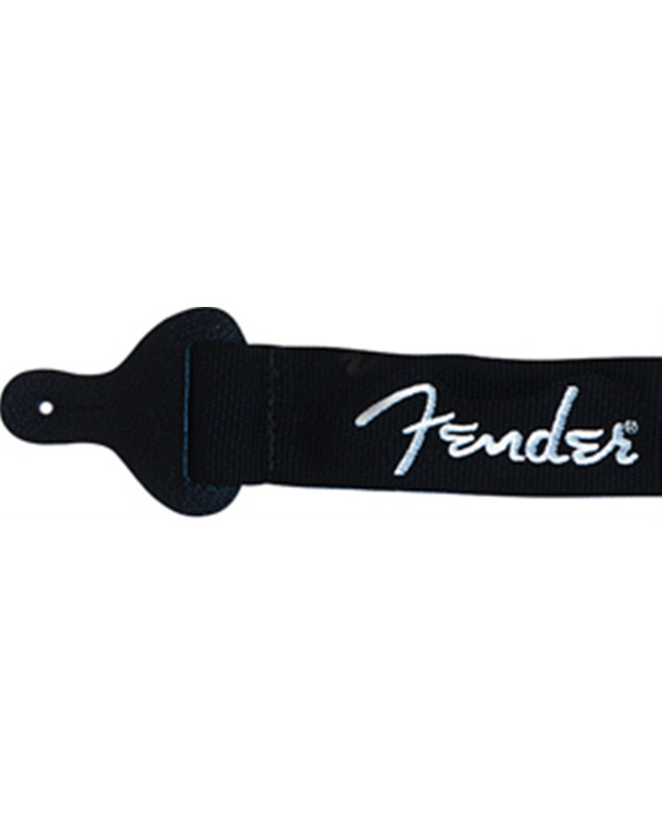 FENDER POLY STRAP GREY 2 BLACK/PEWTER LOGO Ремінь для гітари