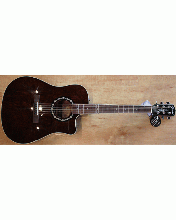 FENDER T-BUCKET 300CE ASH TRANS DARK BROWN