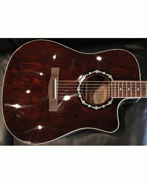 FENDER T-BUCKET 300CE ASH TRANS DARK BROWN