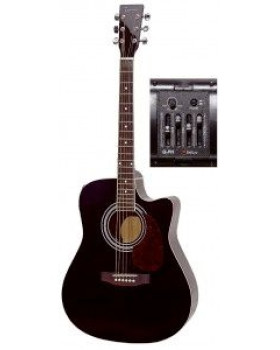 GEWA Tenson D-10 СЕ BK Гітара електроакустична