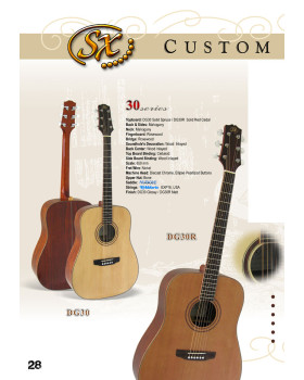 SX DG30+ Акустична гітара-foto2
