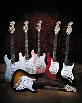 Електрогітара FENDER SQUIER BULLET STRATOCASTER RW (BK, AWT, BS