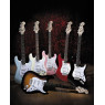 Електрогітара FENDER SQUIER BULLET STRATOCASTER RW (BK, AWT, BS