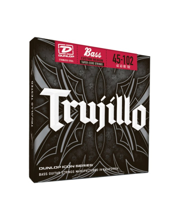 Струни для бас-гітари DUNLOP Rob Trujillo Custom Medium 4str