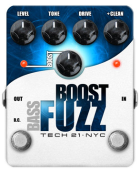 Фузз TECH 21 Boost Fuzz Bass