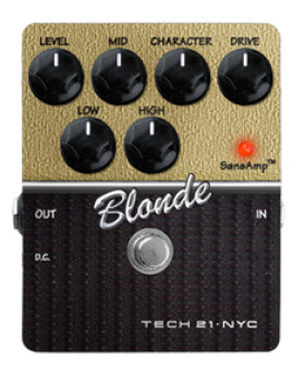 Педаль ефектів овердрайв TECH 21 Character Series Blonde
