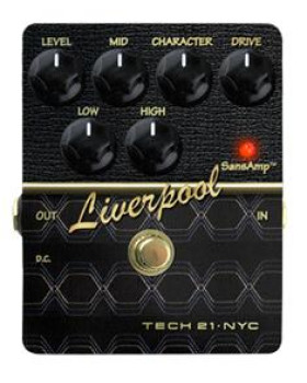Педаль ефектів овердрайв TECH 21 Character Series Liverpool