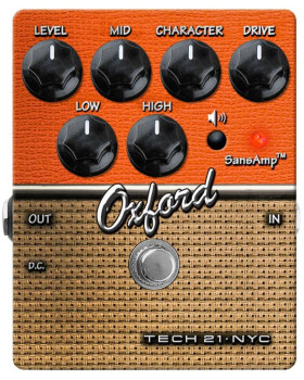 Педаль ефектів дісторшн TECH 21 Character Series Oxford