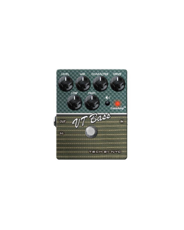 Педаль ефектів овердрайв TECH 21 Character Series VT Bass