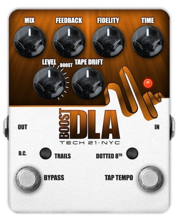 Педаль ефектів TECH 21 Boost D.L.A. Tap Tempo Version 2