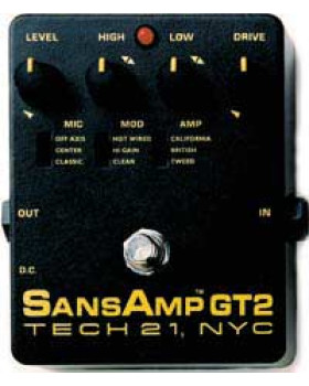 Педаль ефектів TECH 21 SansAmp GT2