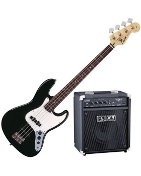 Бас-гітара FENDER SQUIER AFFINITY P-BASS&RUMBLE 15 AMP - BLACK