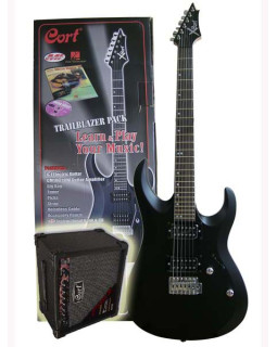 Електрогітара Cort CGPX1 BKS + комбо MX15 + аксесуари (Black)