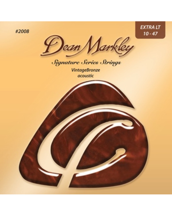 Струни для акустичної гітари DEAN MARKLEY 2008