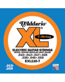 Струни для електрогітари DADDARIO EXL110-7