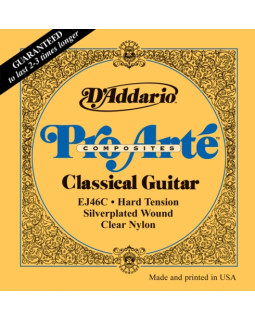 Струни для класичної гітари Daddario EJ46С Pro Arte Composites 