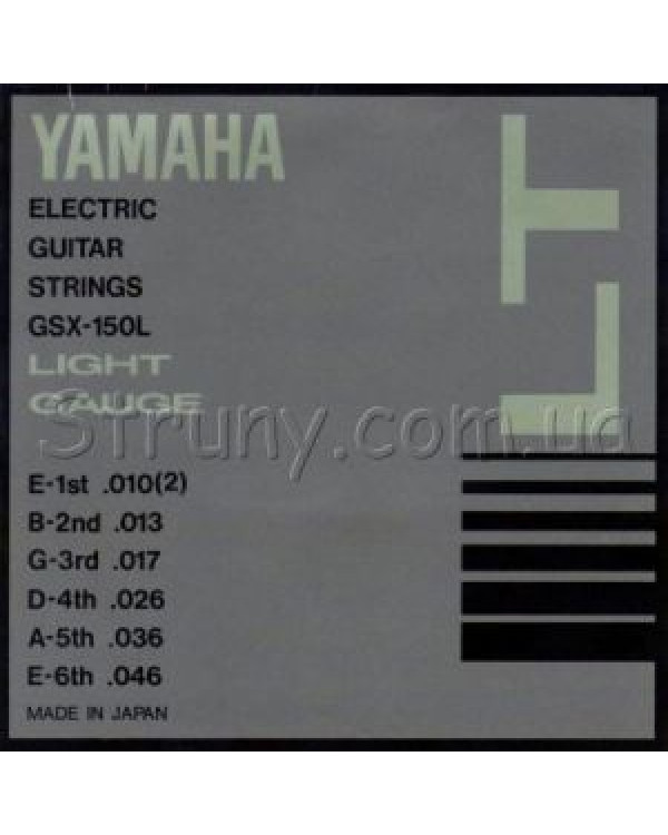 Струни електро Yamaha GSX150L