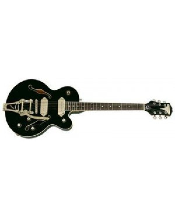 Акустична гітара EPIPHONE WILDKAT TRANS BLACK CH HDWE W/BIGSBY VIBROTONE TREMOLO