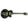Акустична гітара EPIPHONE WILDKAT TRANS BLACK CH HDWE W/BIGSBY VIBROTONE TREMOLO