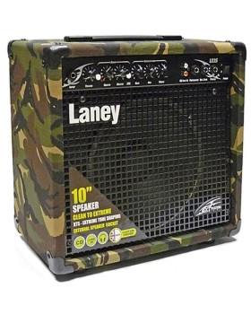 Гітарний комбопідсилювач з ревербератором Laney LX35RCAMO