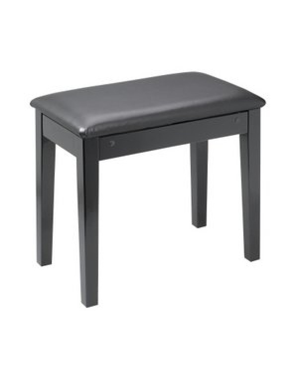 ORLA BENCH BLACK LACQUER