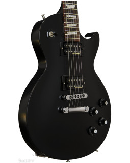 GIBSON LES PAUL TRIBUTE 70's EBONY VINTAGE GLOSS CHROME HARDWARE-foto3