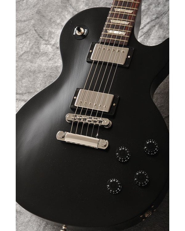 Електрогітара GIBSON LES PAUL TRIBUTE 60's EBONY VINTAGE GLOSS