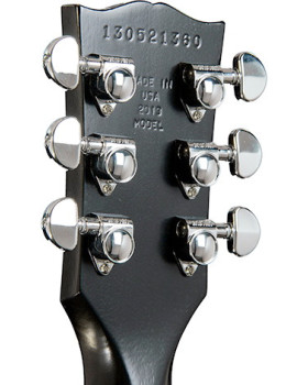 Електрогітара GIBSON LES PAUL TRIBUTE 60's EBONY VINTAGE GLOSS-foto2