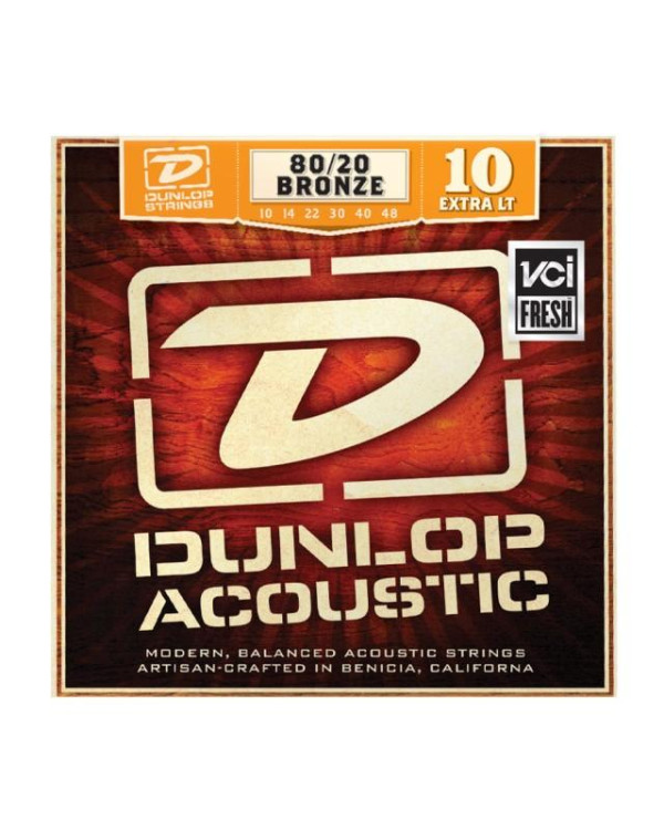 Струни для акустичної гітари DUNLOP DAB1048
