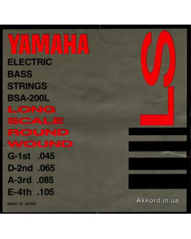 Струни для бас-гітари Yamaha BSA200L