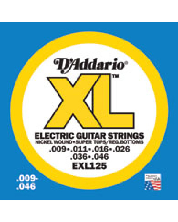 Струни для електрогітари D'ADDARIO EXL125