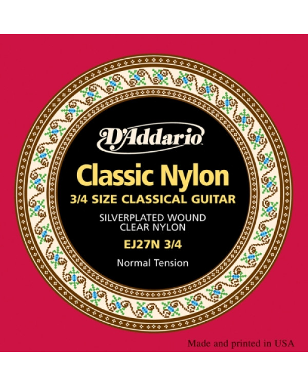 DADDARIO EJ27N 3/4 Струни для дитячої гітари
