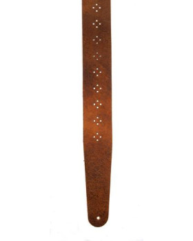 PLANET WAVES 25PRF02 Brown Diamond Ремінь гітарний шкіряний