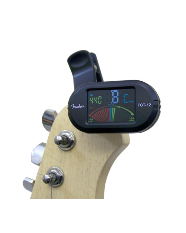 FENDER FTC-012 Тюнер-прищіпка з кольоровим дисплеєм