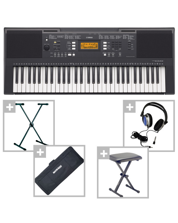 Синтезатор YAMAHA PSR-E343 (+Блок живлення)