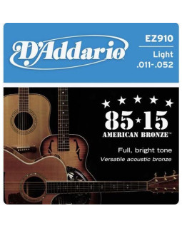 Струни для акустичної гітари DADDARIO EZ910