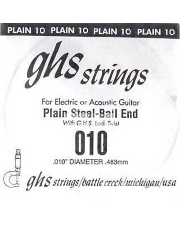 GHS STRINGS 010 Струна №1 для акустичної/електрогітари