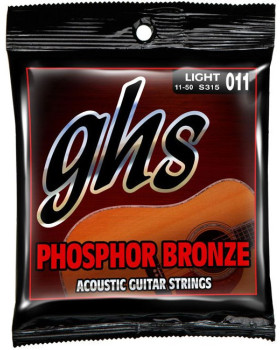 GHS STRINGS S315 PHOSPHOR BRONZE Струни для акустичної гітари